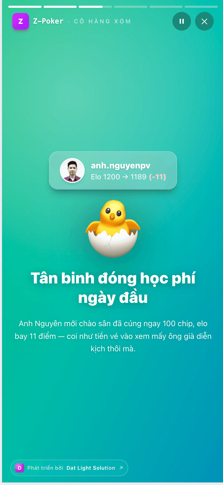 AI recap highlight session trong màn hình session